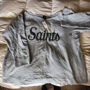 NWT Lane Bryant New Orleans Saints Lightweight Sweater – Plus Size